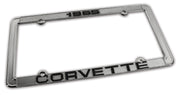 1965-1965 Corvette License Plate Frame Corvette Chrome - CA-471065-Corvette-Store-Online