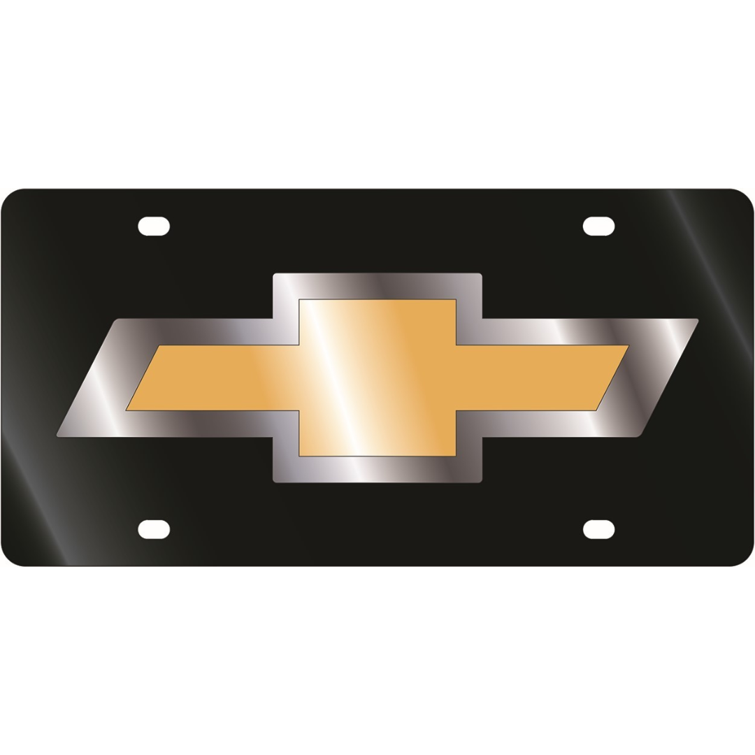 Chevrolet Bowtie Acrylic License Plate