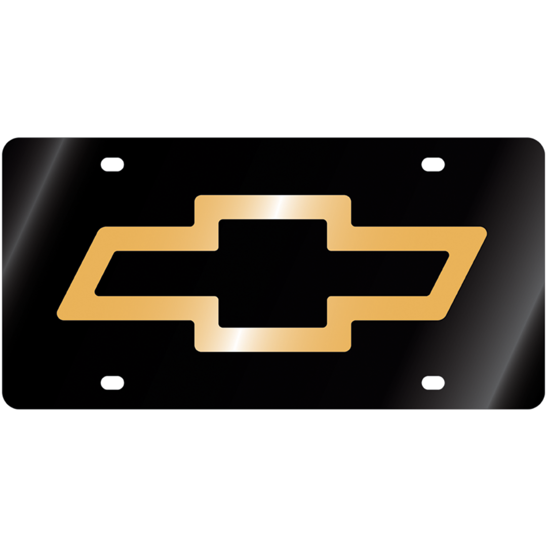 Chevrolet Bowtie Acrylic License Plate