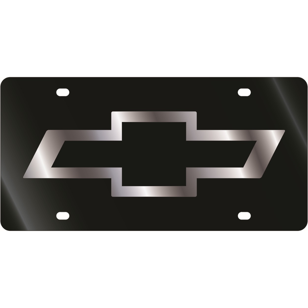 Chevrolet Bowtie Acrylic License Plate