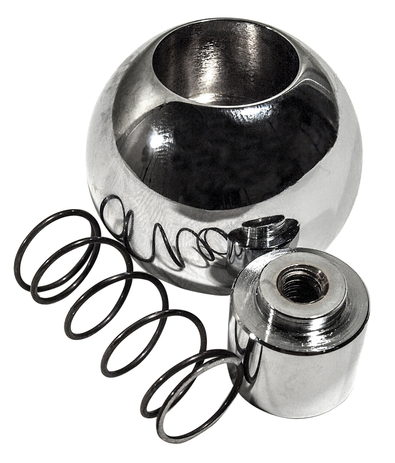 1965-1982 Corvette Automatic Shift Knob With Button & Spring - Chrome - CA-52272-Corvette-Store-Online