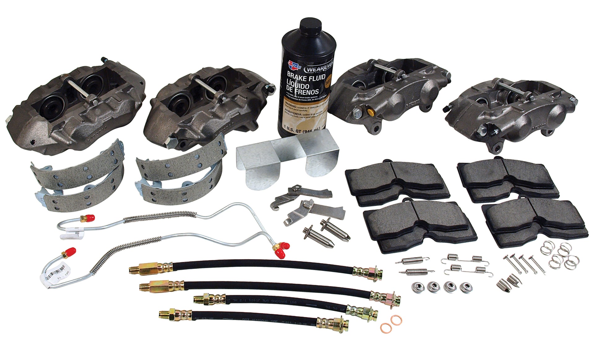 1965-1982 Corvette New Brake Caliper Set Special 2 O-Rings Castings - CA-52355-Corvette-Store-Online
