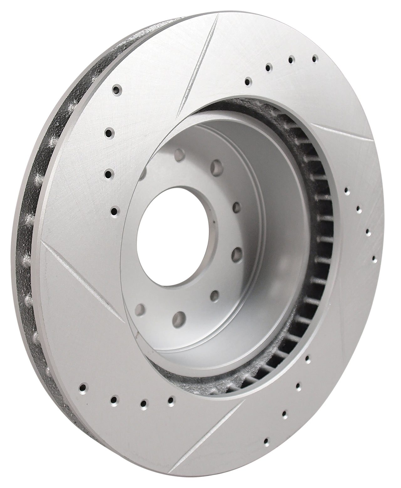 1965-1982 Corvette Front Slotted & Drilled Brake Rotor - Right Hand - CA-52416-Corvette-Store-Online