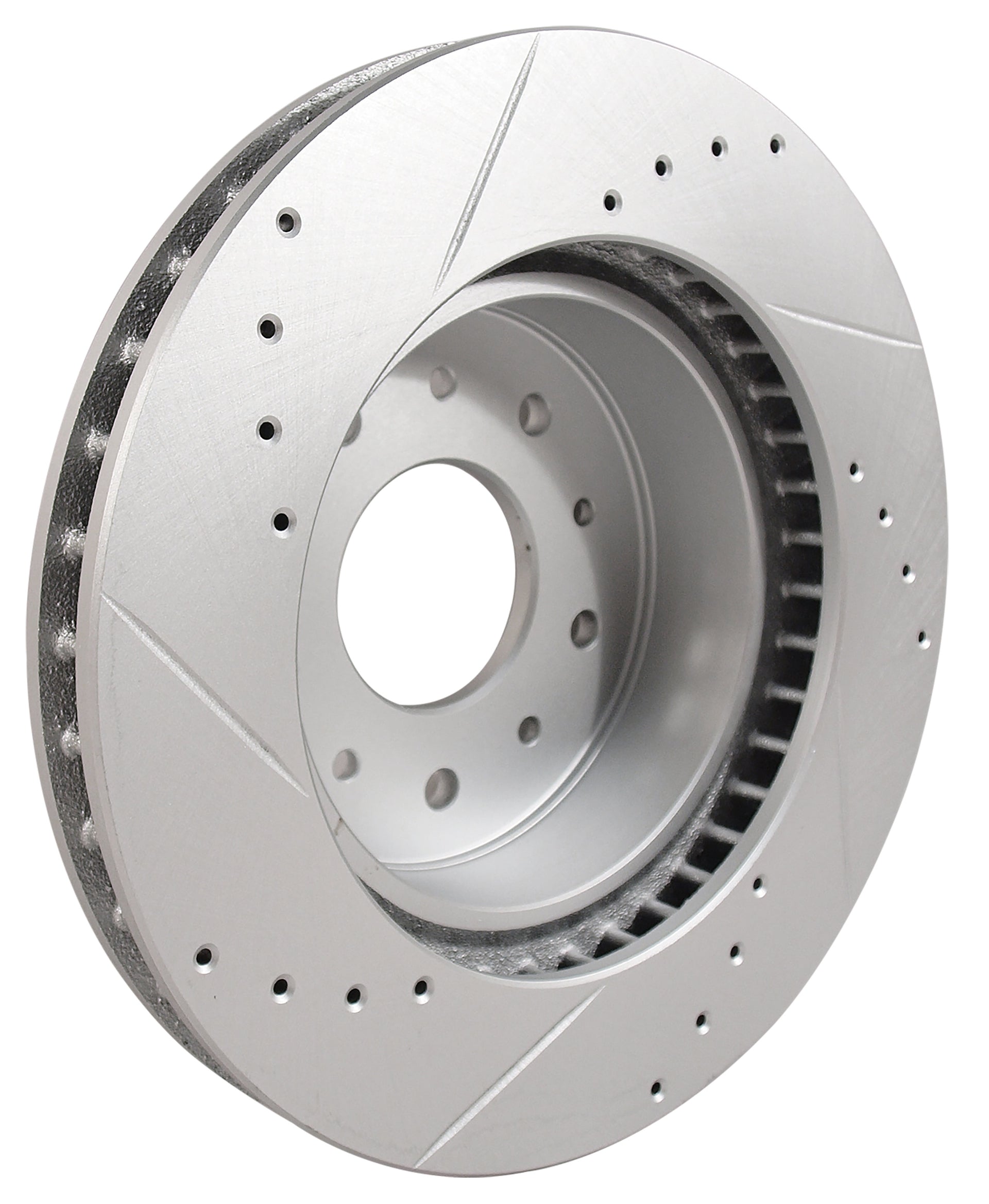 1965-1982 Corvette Front Slotted & Drilled Brake Rotor - Right Hand - CA-52416-Corvette-Store-Online