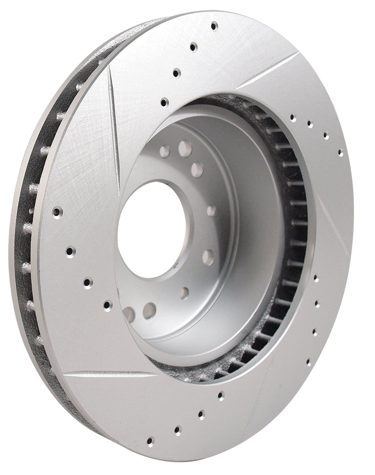 1965-1982 Corvette Rear Slotted & Drilled Brake Rotor - Right Hand - CA-52418-Corvette-Store-Online