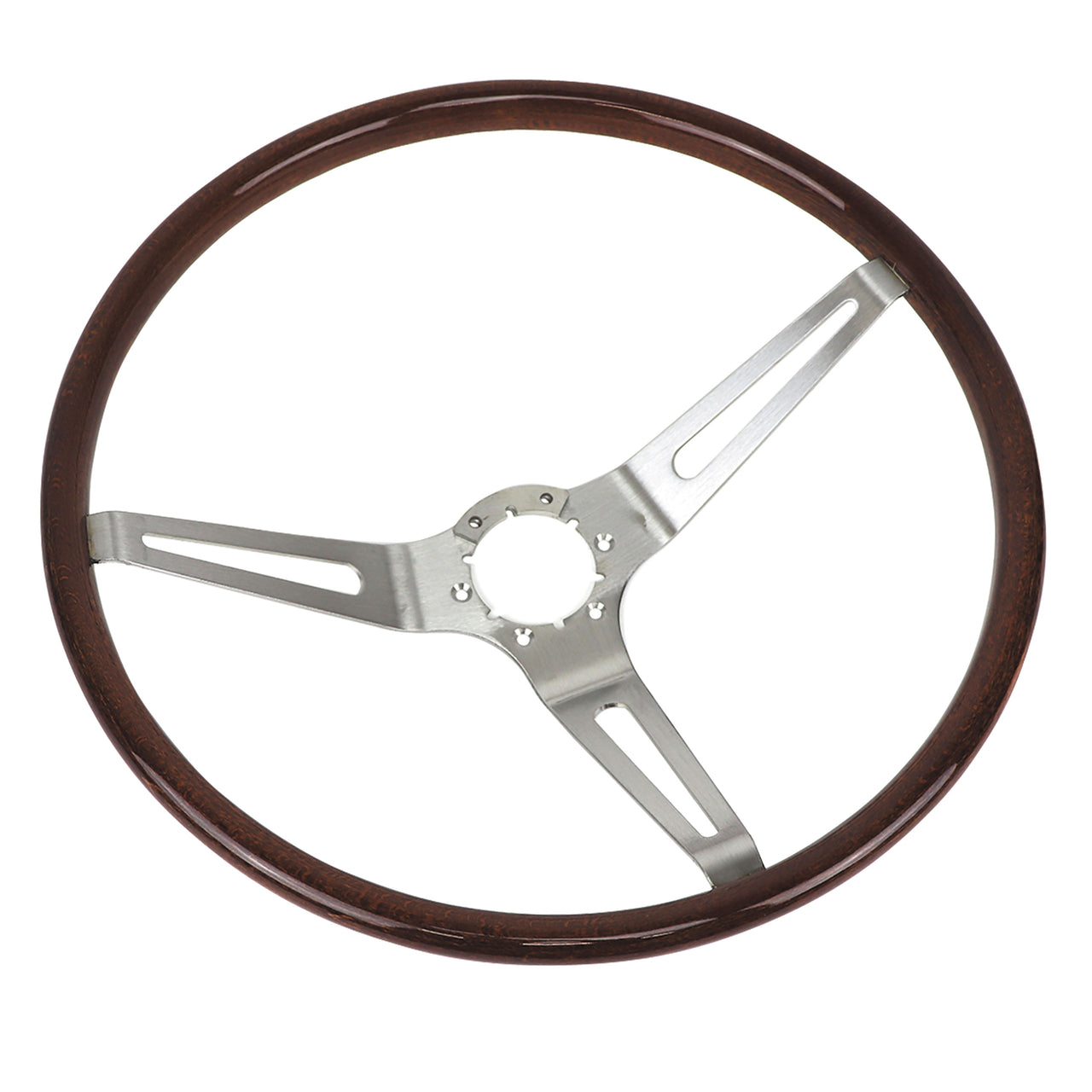 1963-1966 Corvette Steering Wheel - Light Simulated Walnut - CA-63077-Corvette-Store-Online