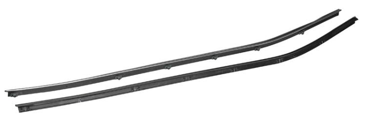 1968-1968 Corvette Interior Door Panel Felt Set - CA-73095-Corvette-Store-Online