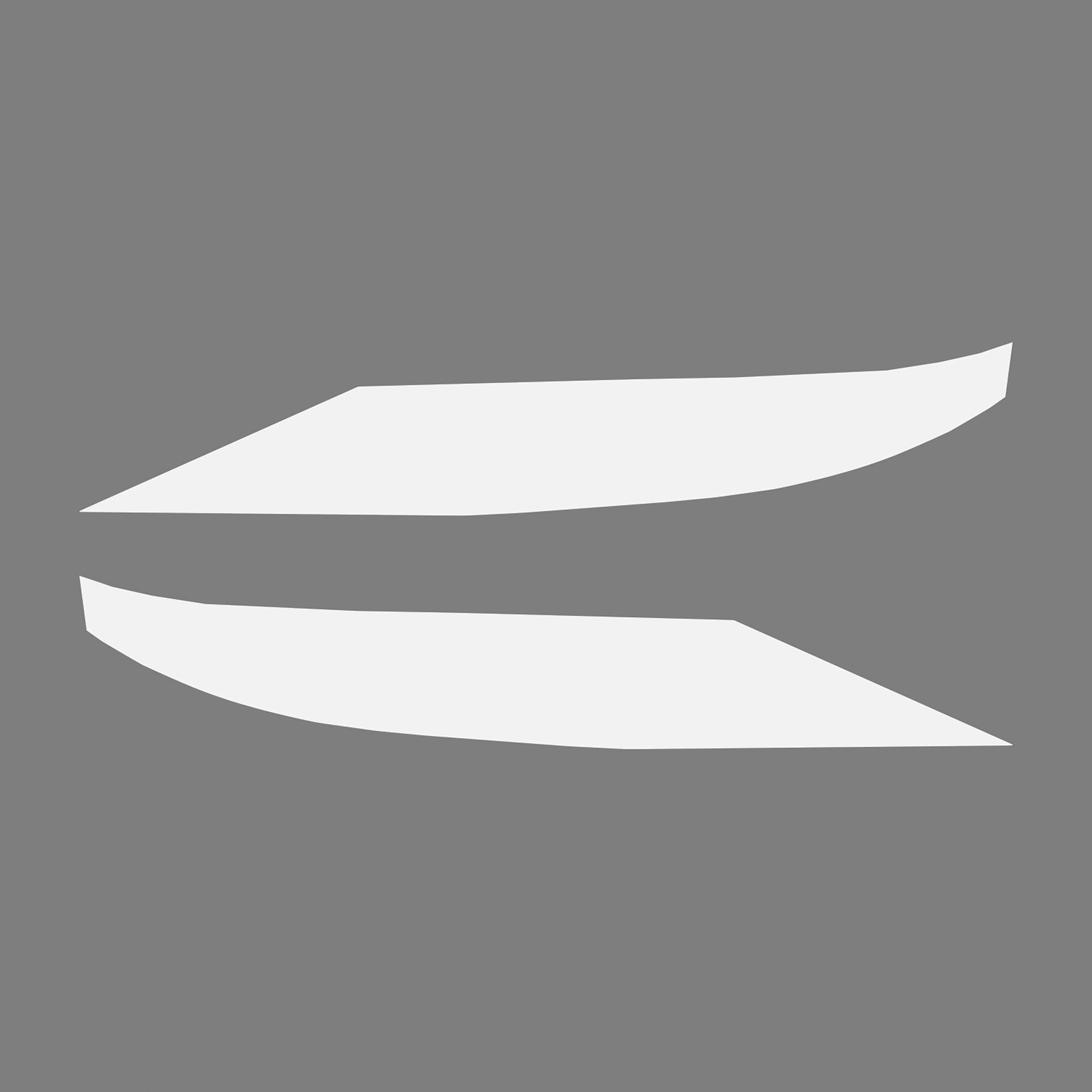2014-2019 Corvette Front Grille Enhancement Overlay Decal Set - Matte White - CA-77181-Corvette-Store-Online