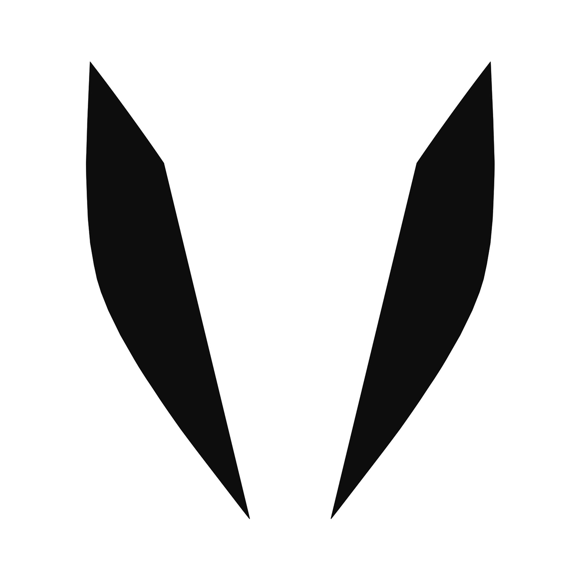 2014-2019 Corvette Headlight Eyelid Decals - Pair - Gloss Black - CA-77193-Corvette-Store-Online