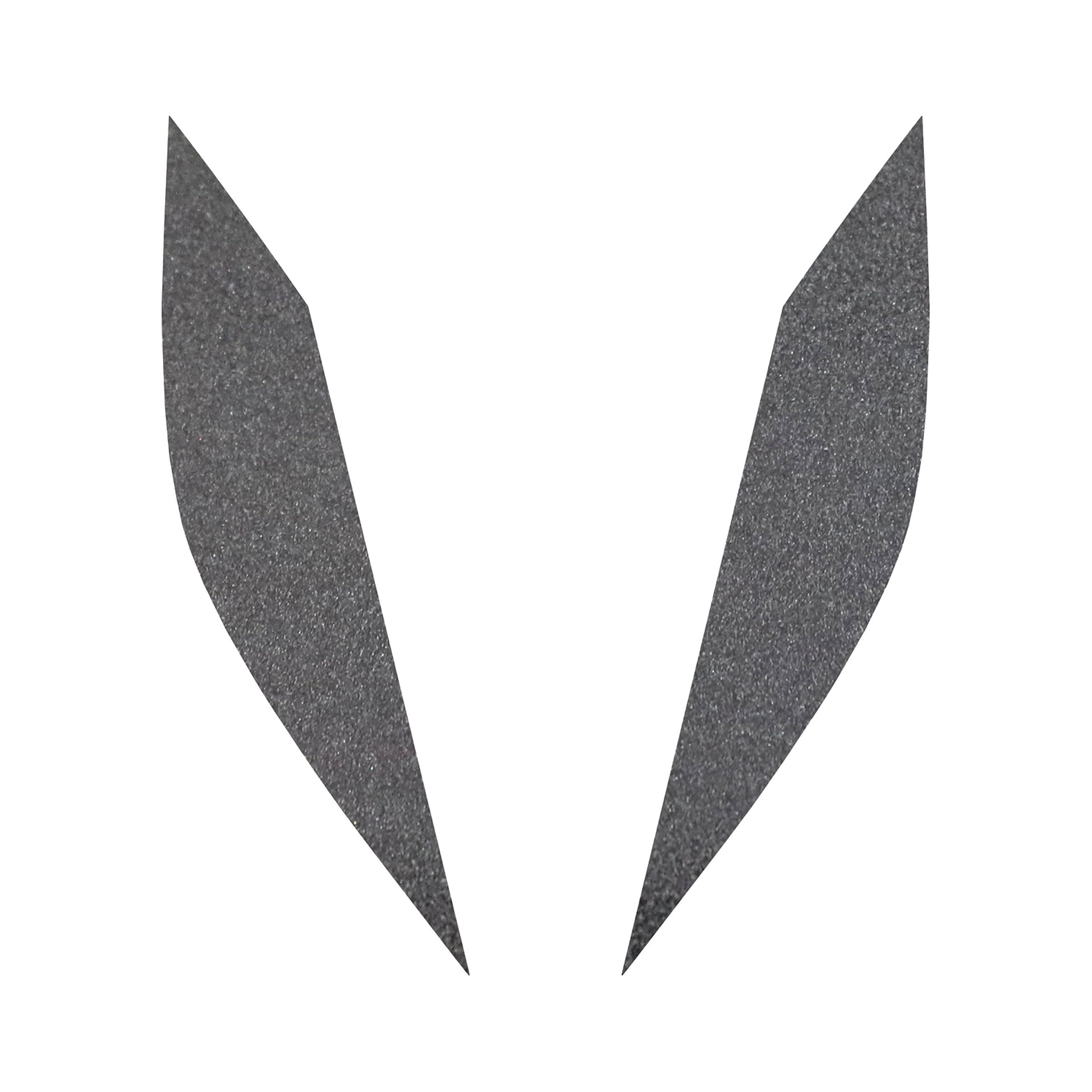 2014-2019 Corvette Headlight Eyelid Decals - Pair - Gloss Metallic Pearl Black - CA-77210-Corvette-Store-Online
