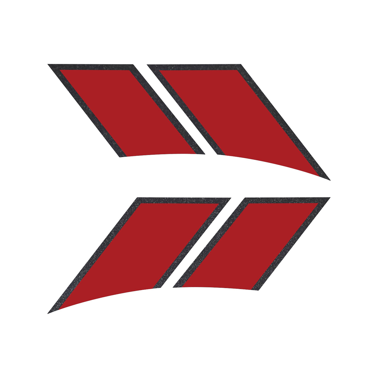 1997-2004 Corvette Two-Tone Fender Stripes - GS Inspired Yes Carbon Flash Gloss Red - CA-77887-Corvette-Store-Online