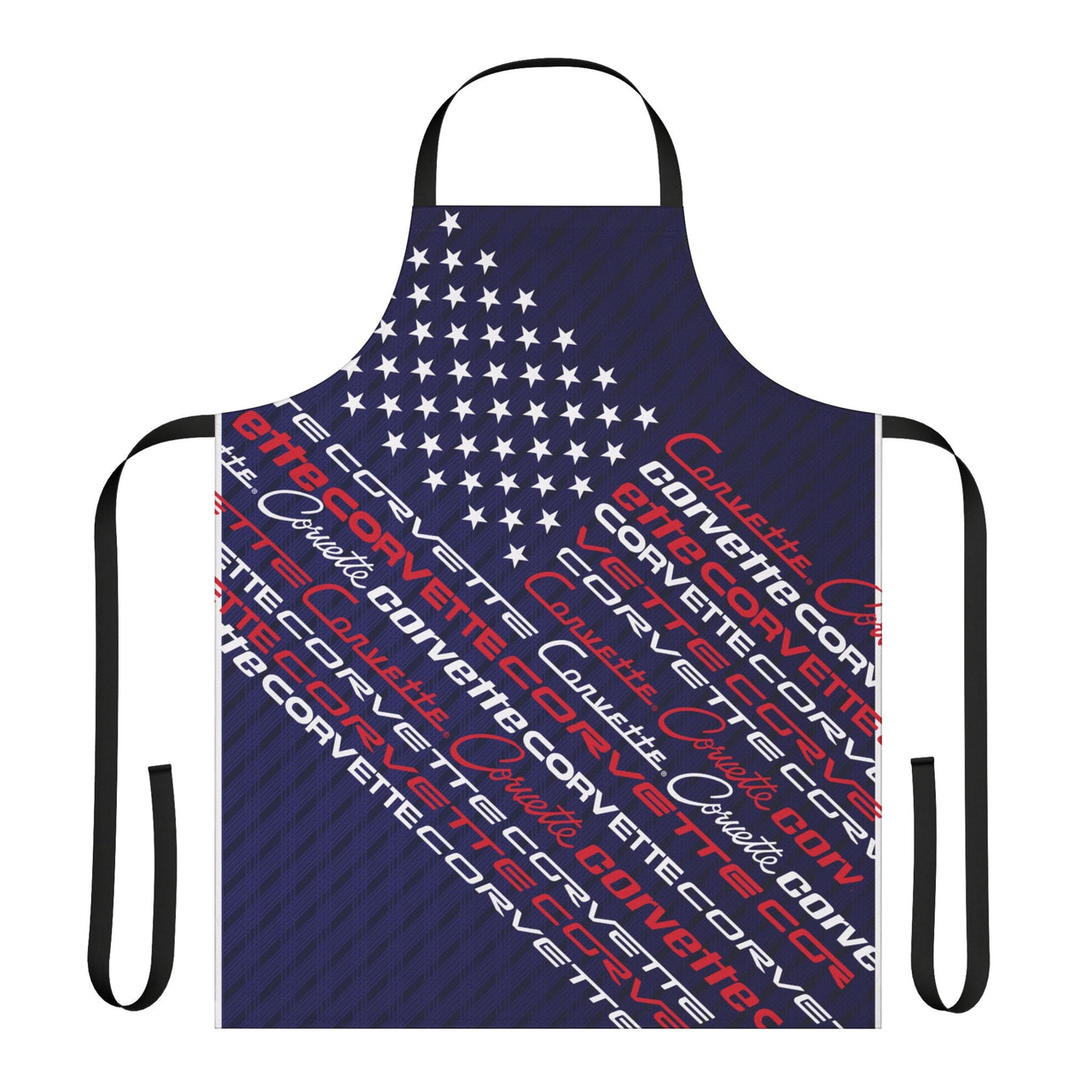 Corvette Generations Flag Polyester Canvas Apron
