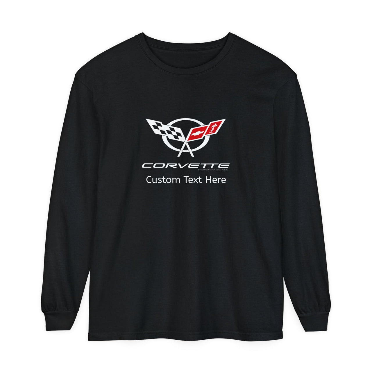 Personalized C5 Corvette Comfort Colors® Premium Long Sleeve T-Shirt, 100% Cotton
