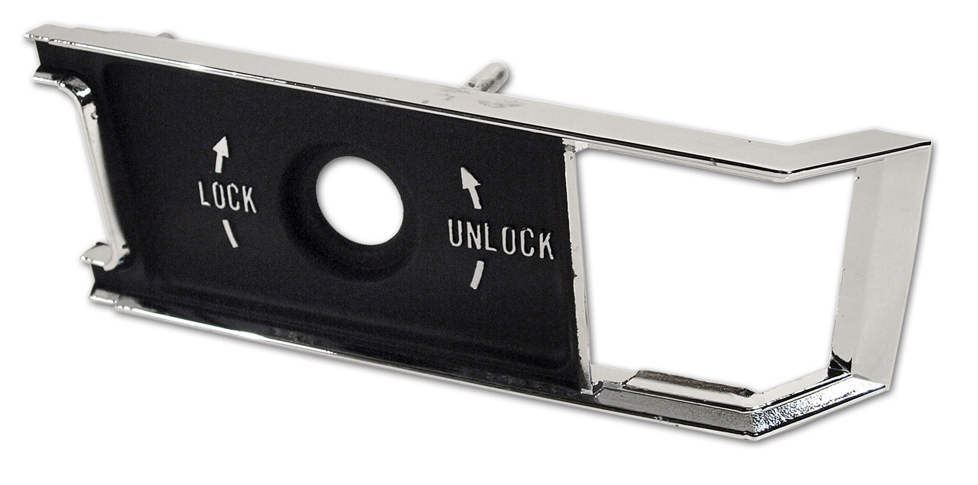 1968-1977 Corvette Door Panel Lock Knob Insert Plate LH - CA-8986-Corvette-Store-Online