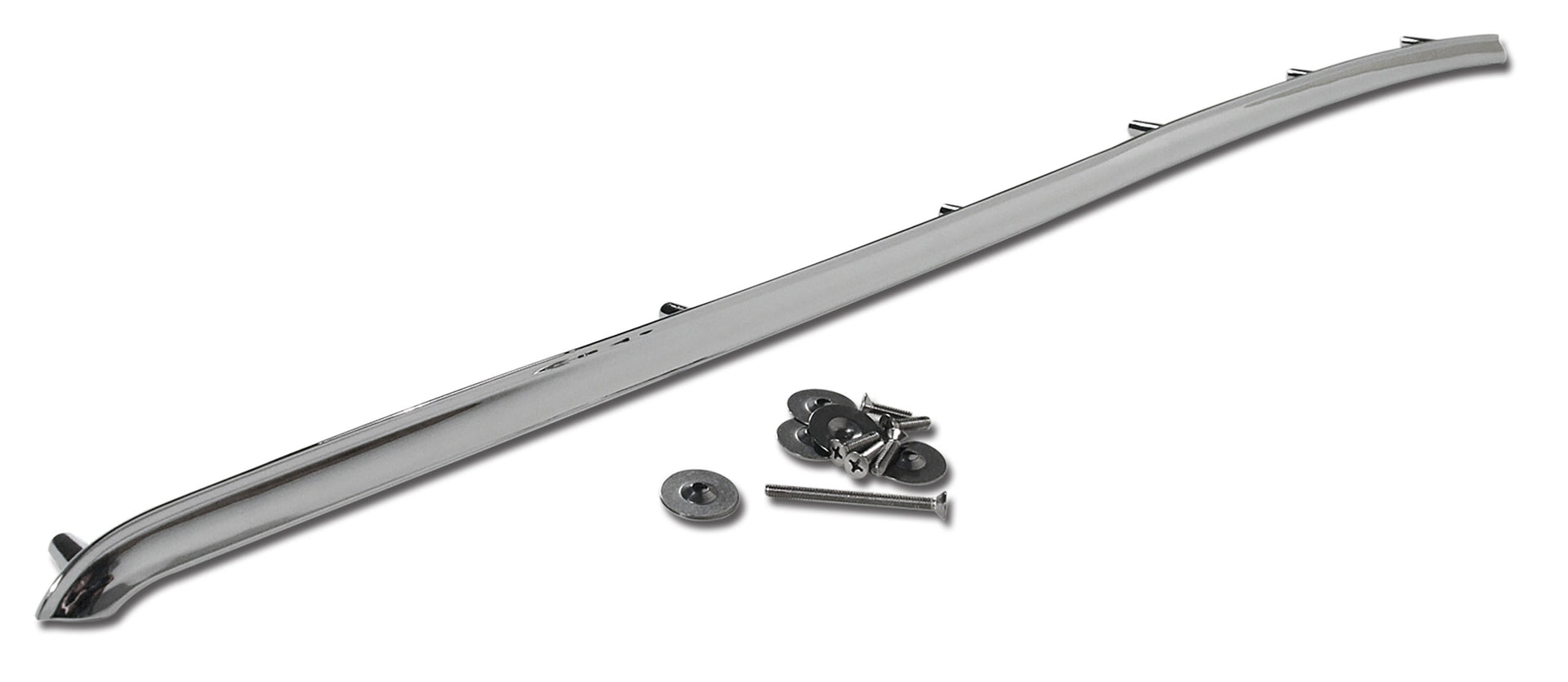 1970-1977 Corvette Door Panel Chrome Trim Strip LH - CA-8990-Corvette-Store-Online