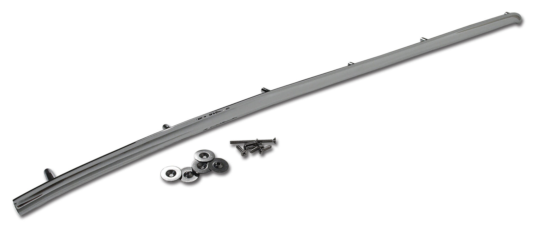 1970-1977 Corvette Door Panel Chrome Trim Strip RH - CA-8991-Corvette-Store-Online