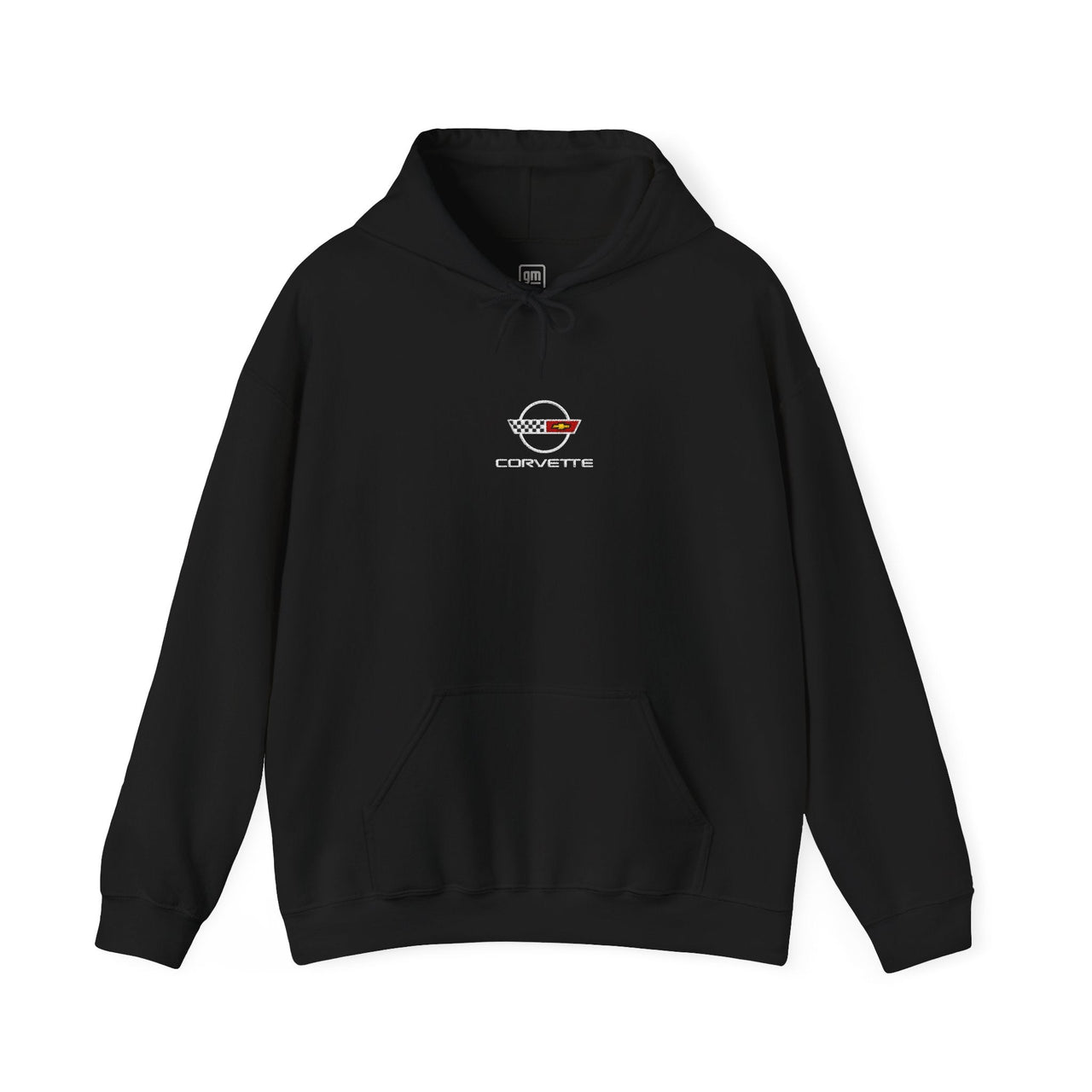 Corvette C4 Embroidered Logo Heavy Blend Hooded Sweatshirt