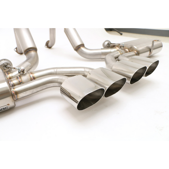 C5 Corvette Fusion Bi-Modal Axle Back Exhaust System (1997-2004) Oval Tips
