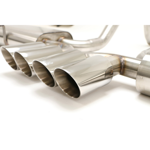 C5 Corvette Route 66 Axle Back Exhaust System (1997-2004) Round Tips