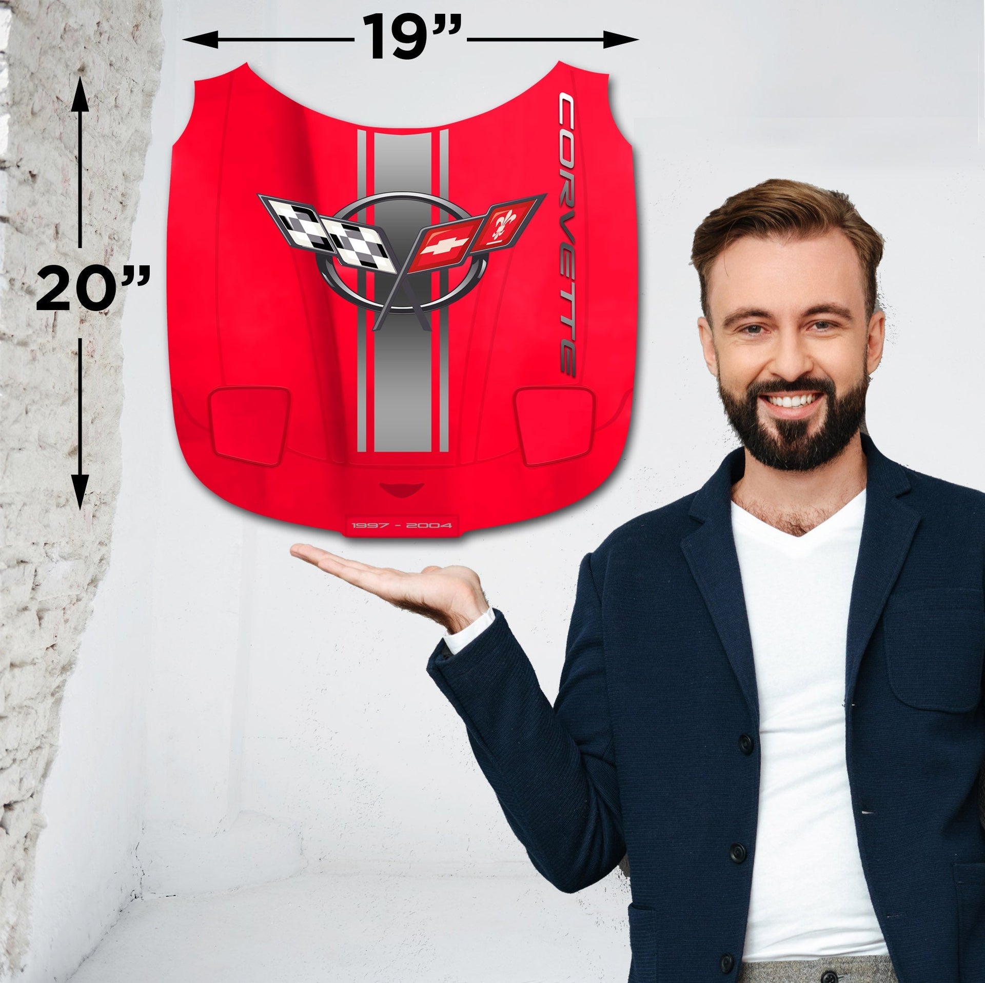 corvette-c5-car-hood-wall-decor-20-gauge-steel-made-in-america