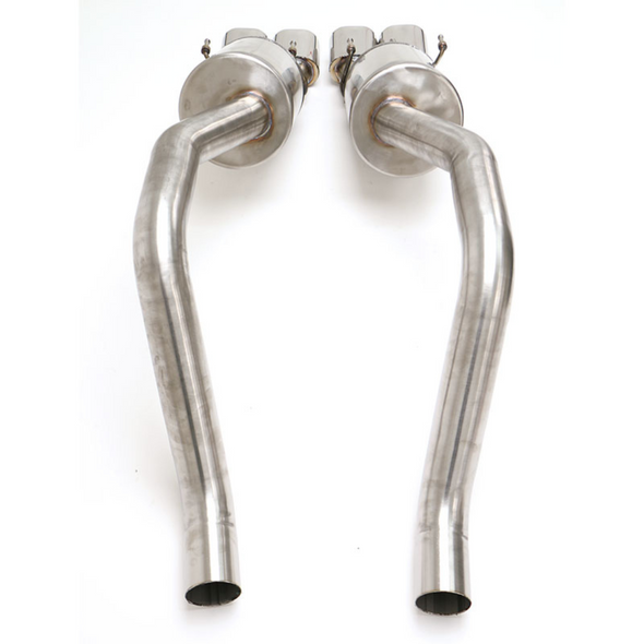 C6 Corvette Z06 and ZR1 Fusion Bi-Modal Axle Back Exhaust System (2006-2013) Oval Tips