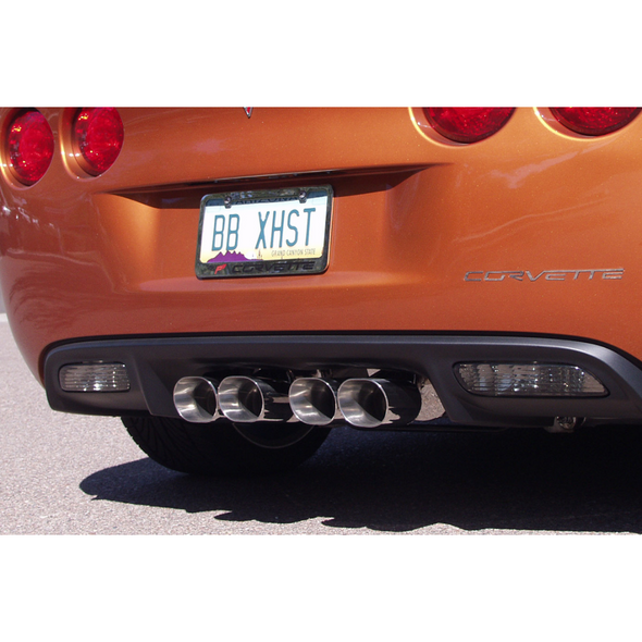 C6 Corvette Z06 and ZR1 Fusion Bi-Modal Axle Back Exhaust System (2006-2013) Oval Tips