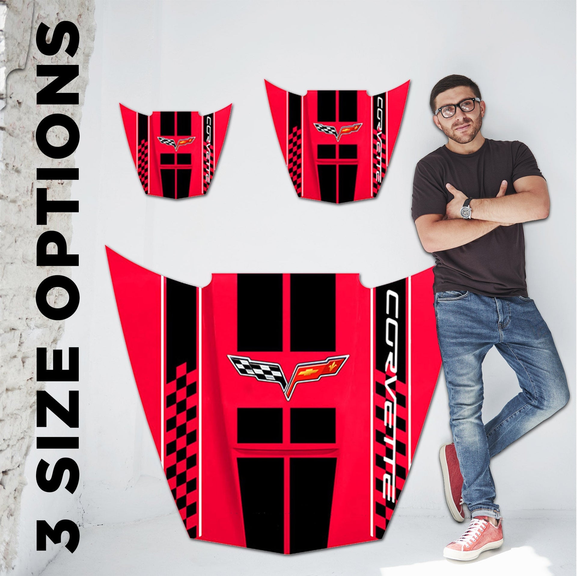 corvette-c6-car-hood-wall-decor-american-made-american-steel-3-sizes