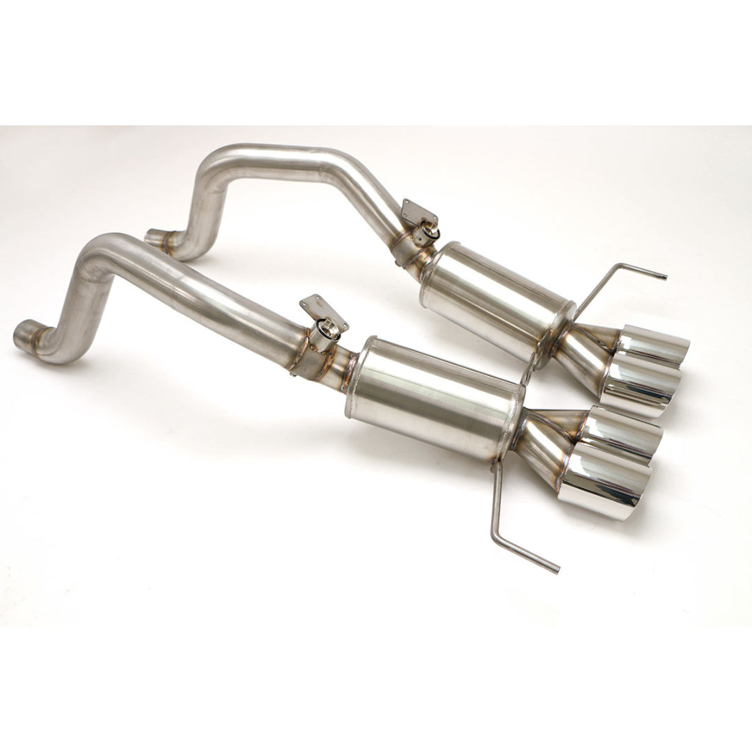 C7 Corvette Bullet-PRT Axle Back Exhaust System (2014-2019) Round Tip
