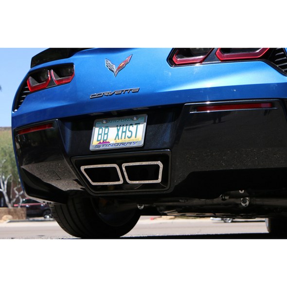 C7 Corvette Bullet-PRT Axle Back Exhaust System (2014-2019) Speedway Tip