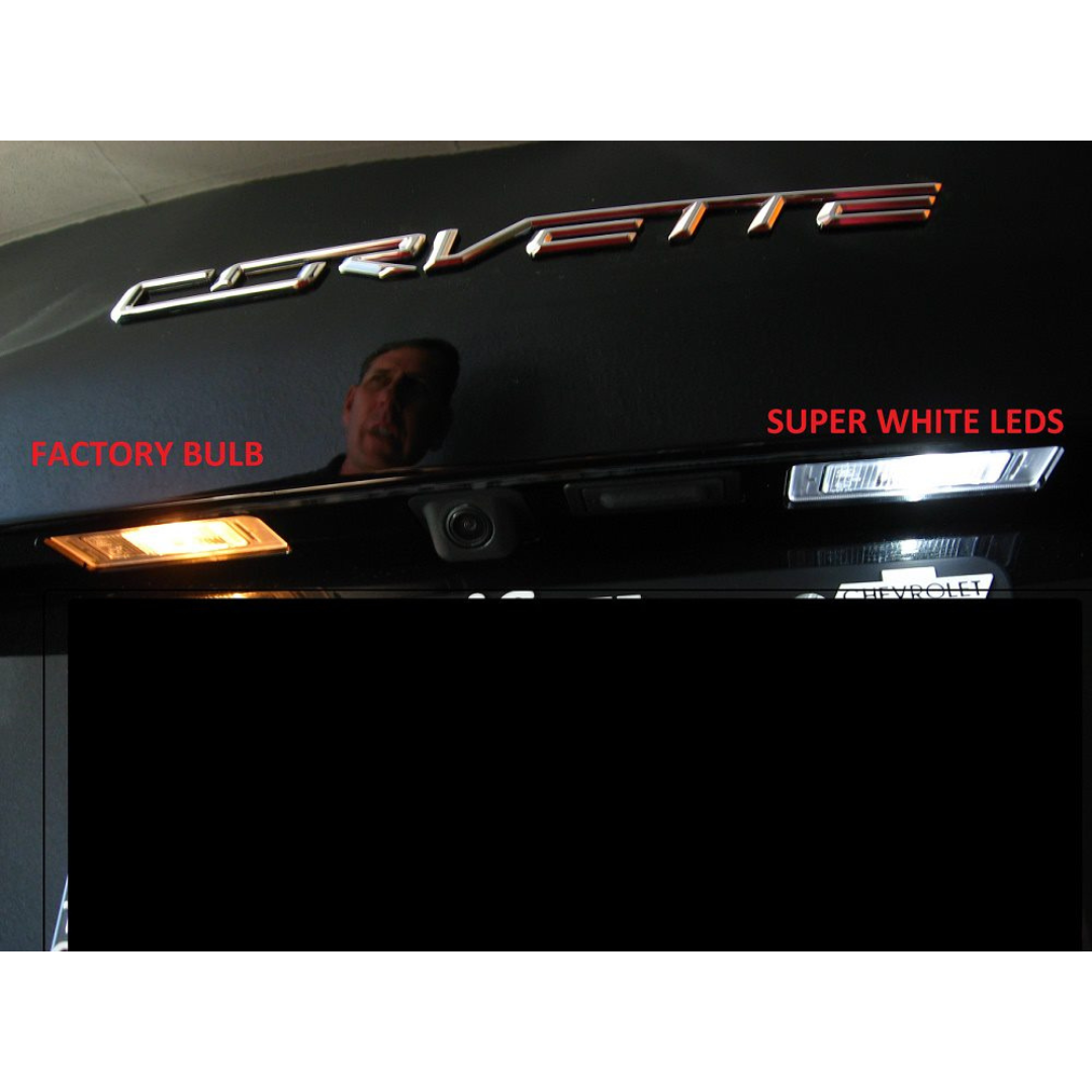 C7 2014-2019 Corvette Rear Hatch and License Plate LED Lighting Kit