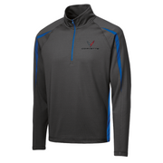 c8-corvette-next-generation-stretch-half-zip-pullover-black-red