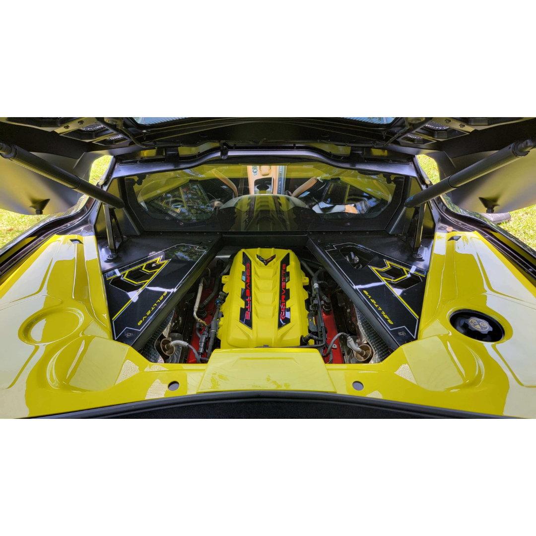 C8 Corvette Painted Engine Bay Trim Kit Corvette Store Online