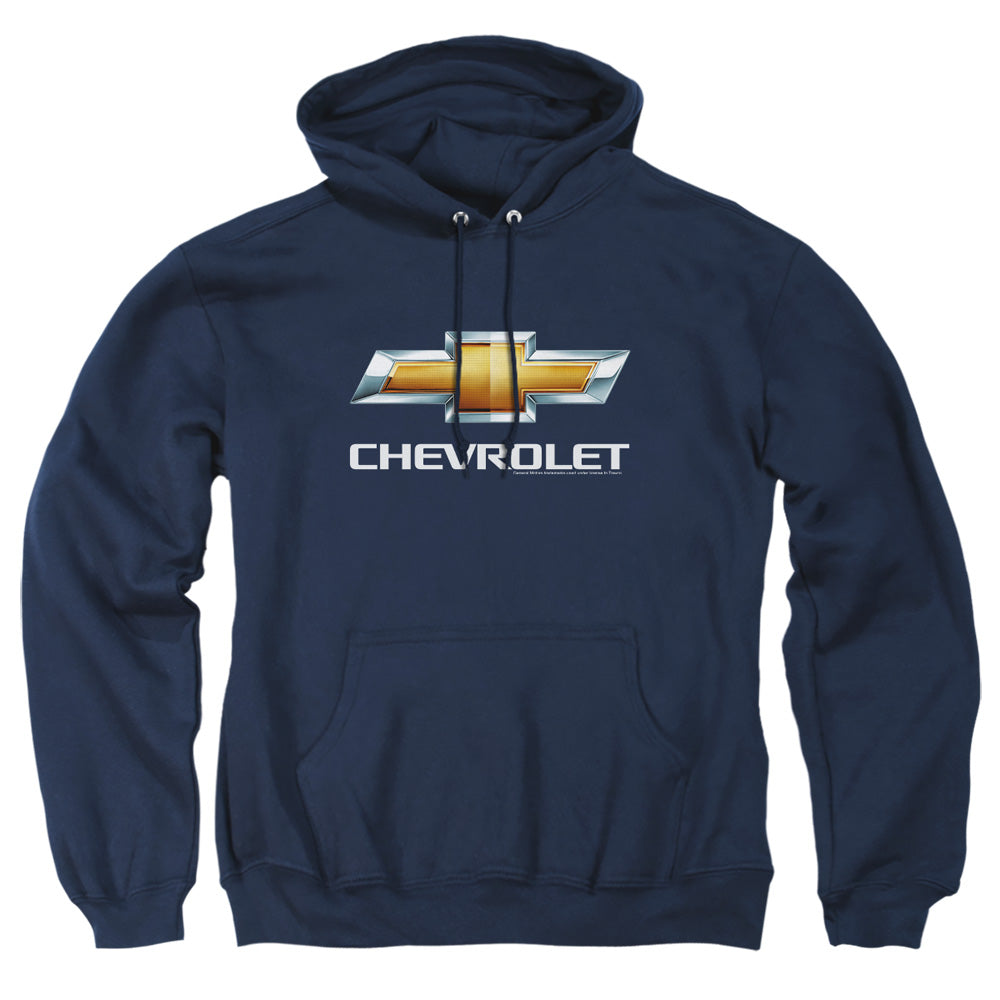 Chevy Bowtie Stacked-Adult Pullover Hoodie