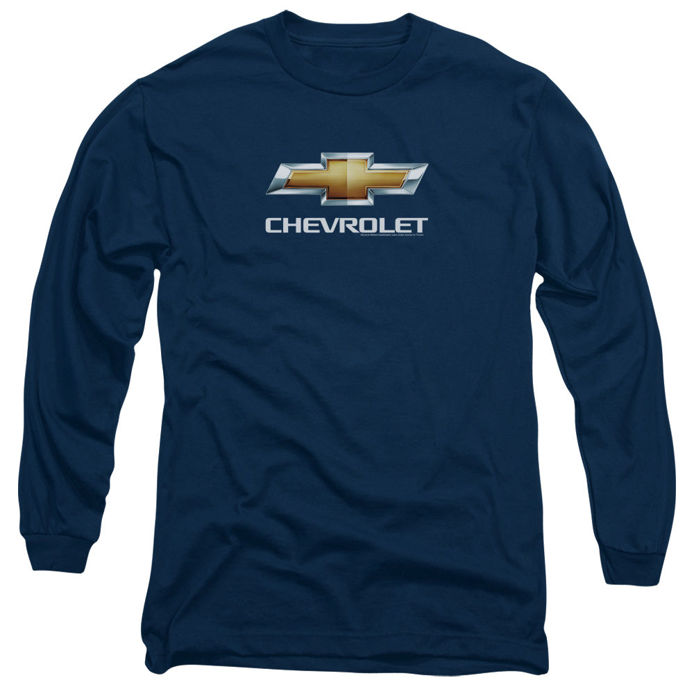 Chevy Bowtie Stacked-Adult Long Sleeve