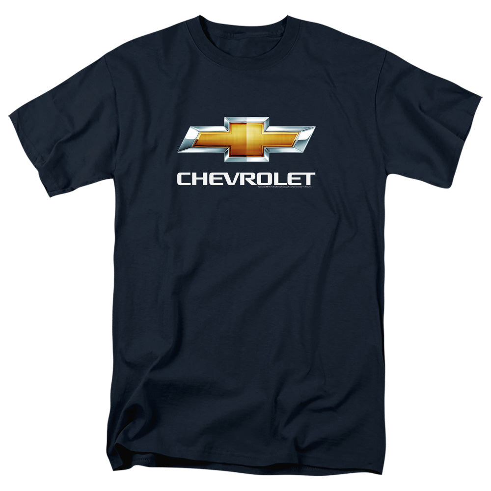 Chevy Bowtie Stacked-Adult Regular Fit Short Sleeve