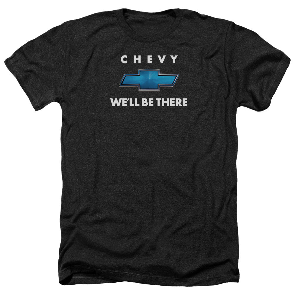 Chevrolet Well Be There-Adult Regular Fit Heather Short Sleeve-Charcoal
