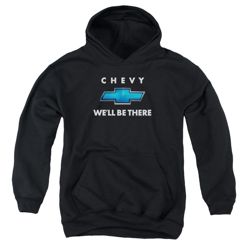 Chevrolet Well Be There-Youth Hooded Sweatshirt-Black