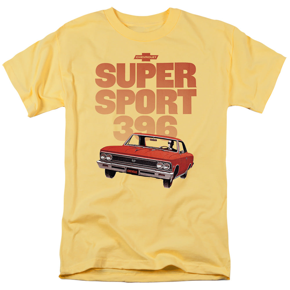 Chevrolet Super Sport 396 - Adult Regular Fit Short Sleeve - Banana