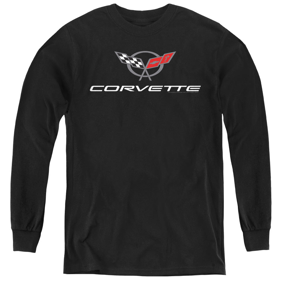 Chevrolet C5 Corvette Modern Emblem-L/S Youth-Black
