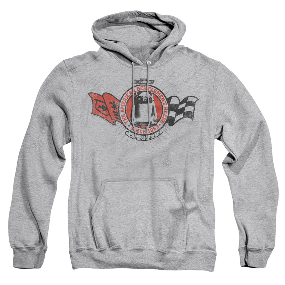 Chevrolet Gentlemens Racer-Adult Pullover Hoodie-Athletic Heather