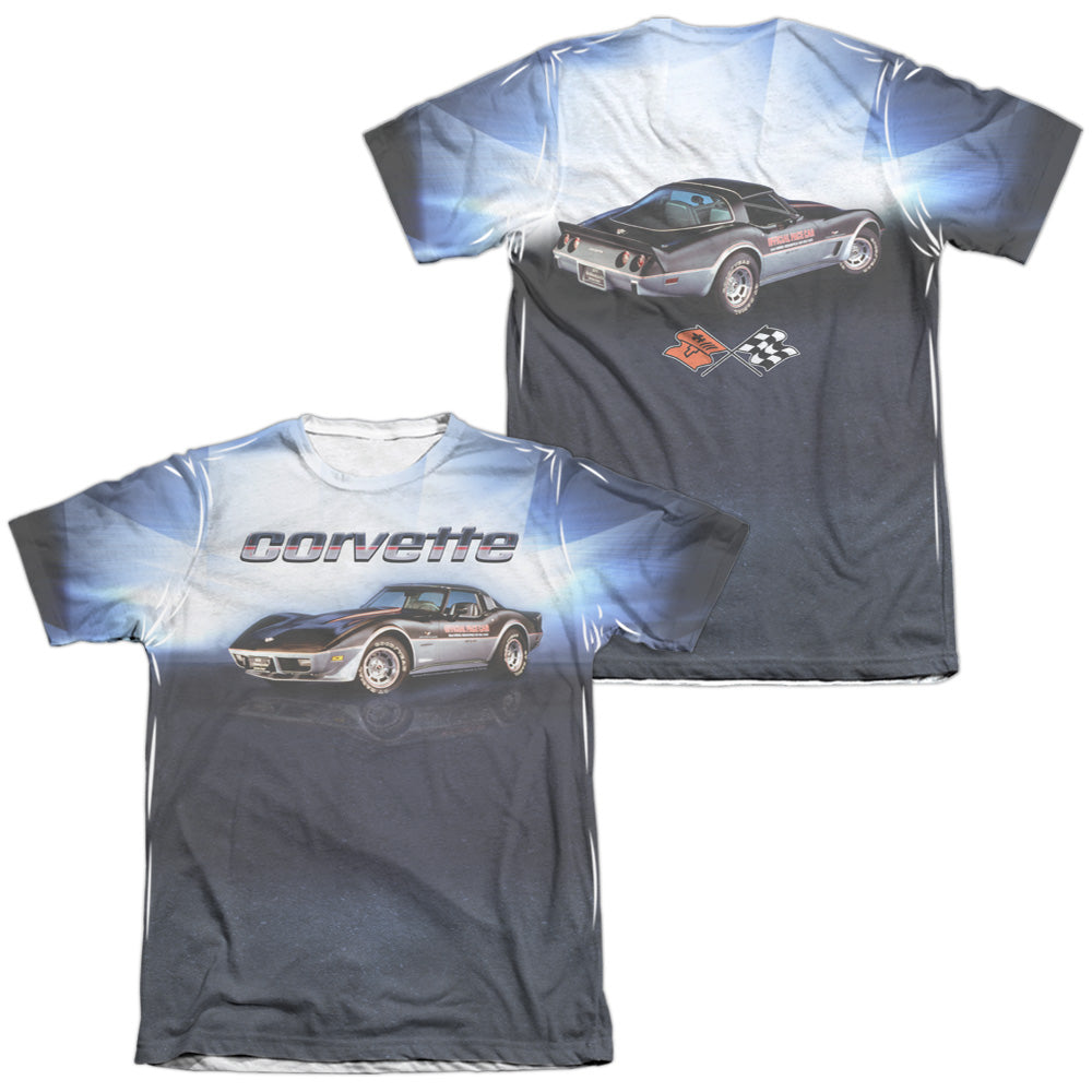 Chevrolet C3 Corvette Check Flag-Regular Fit Short Sleeve