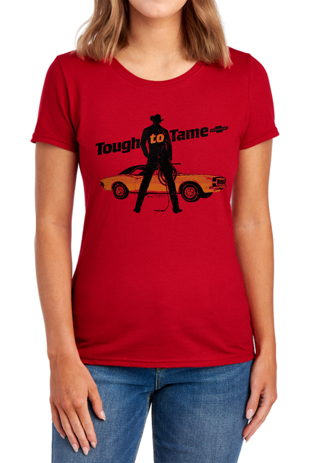 Chevrolet Tough to Tame - Women's Short Sleeve - Red