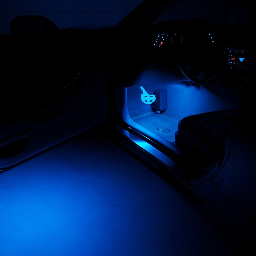 C6 2005-2013 Corvette Door Handle & Under Door Puddle LED Lighting Kit