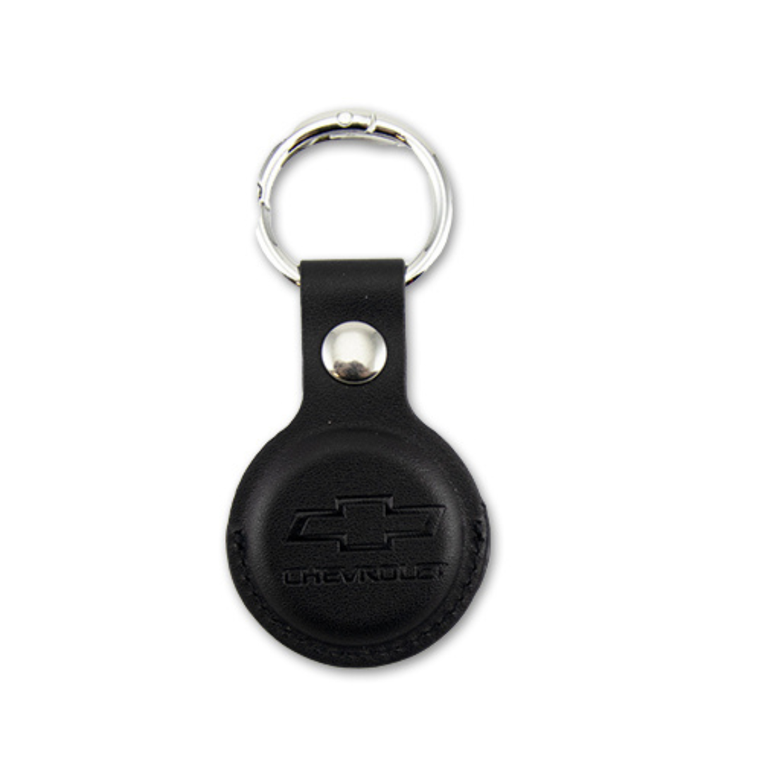 Chevy leather keychain top