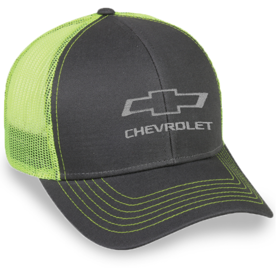 chevrolet-bowtie-charcoal-mesh-snapback-hat-cap