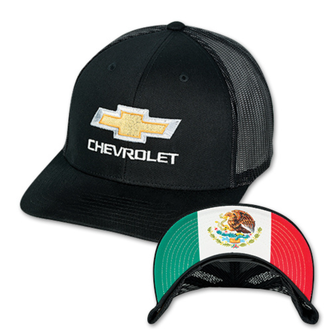 thumbnail image 2 of Corvette Premium Heather FlexFit Baseball Hat -Silver/Navy 2 of 14