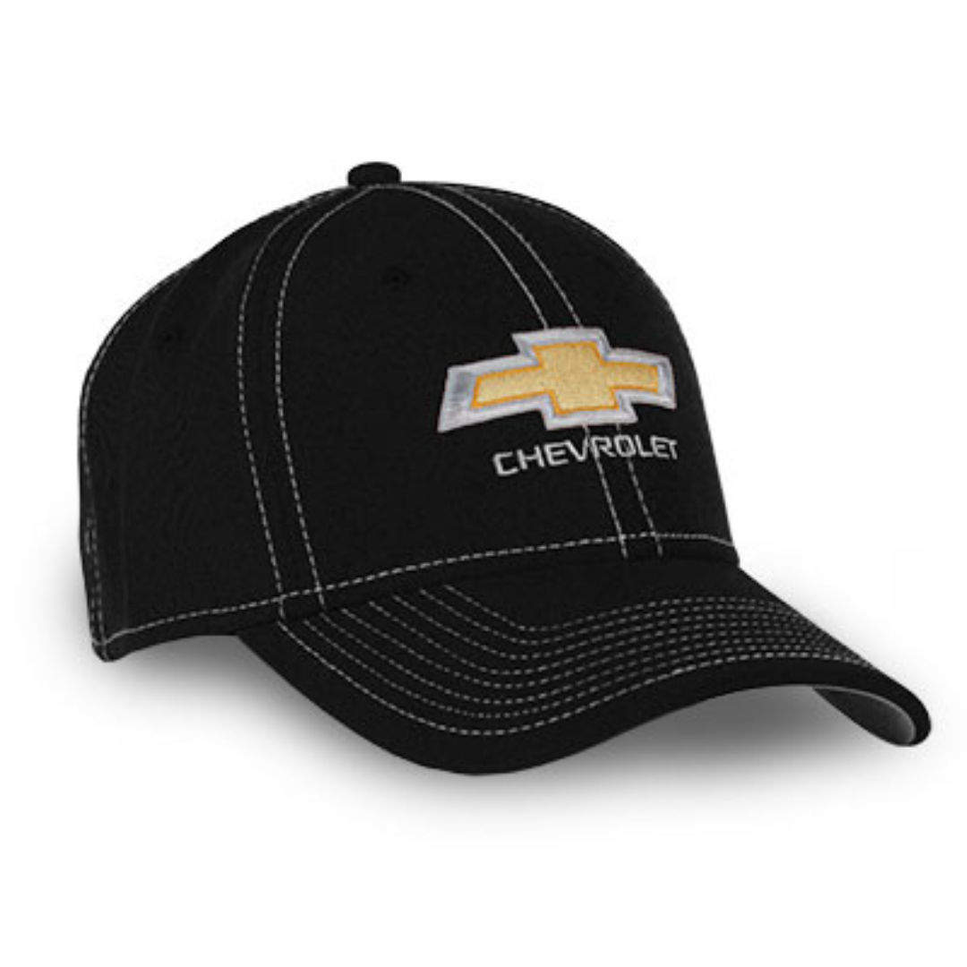 Chevrolet Gold Bowtie Performance Flex Fit Hat / Cap