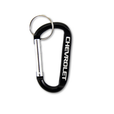 Chevrolet Logo Carabiner Clip Keychain