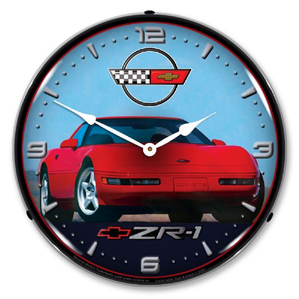 C4 Corvette ZR1 Clock-694685357537'