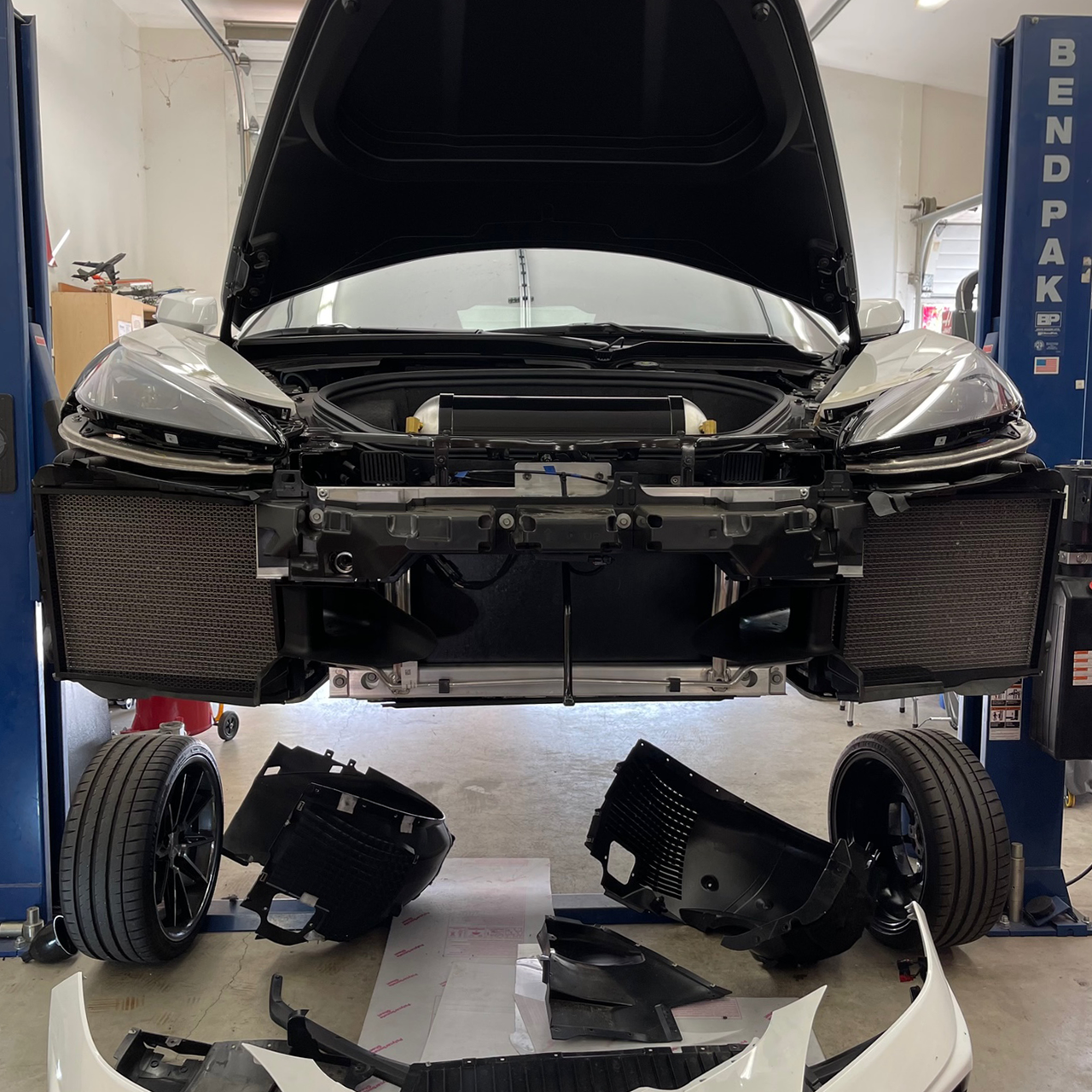 C8 Corvette Radiator Screens